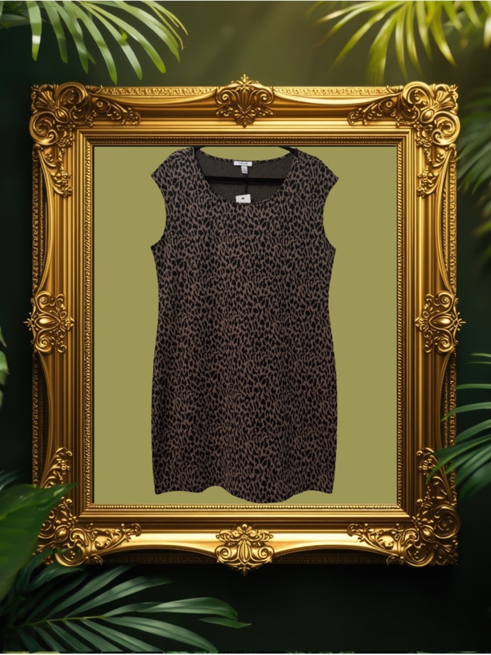 BOGO! Nine West Leopard Print Dress